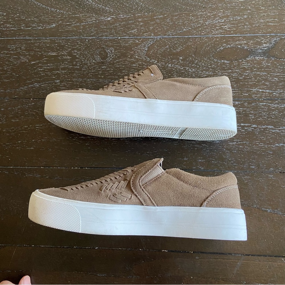 Marc Fisher Woven Suede Dexie 2 Slip on Platform‎ Sneakers 7.5 - Picture 3 of 12
